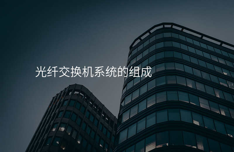  光纤交换机系统的组成