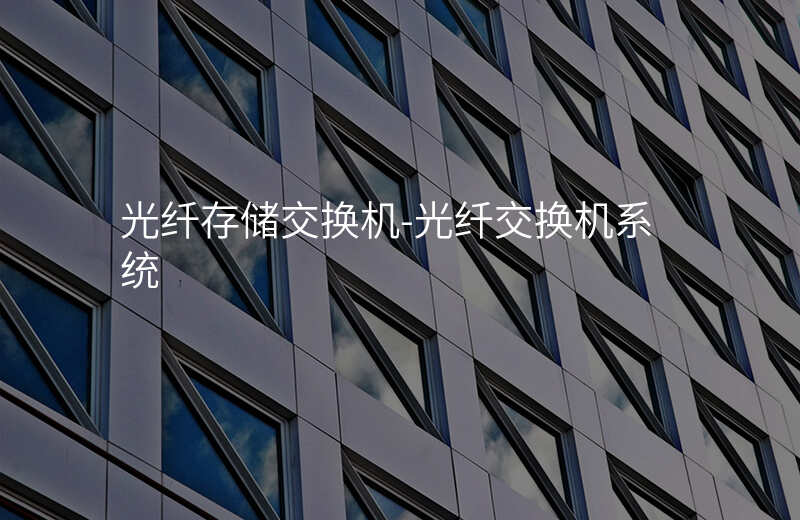  光纤存储交换机-光纤交换机系统