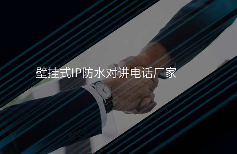  壁挂式IP防水对讲电话厂家