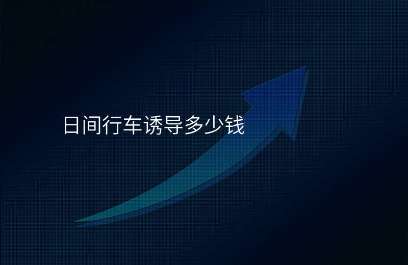  日间行车诱导多少钱