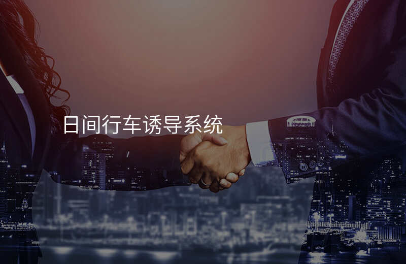  日间行车诱导系统