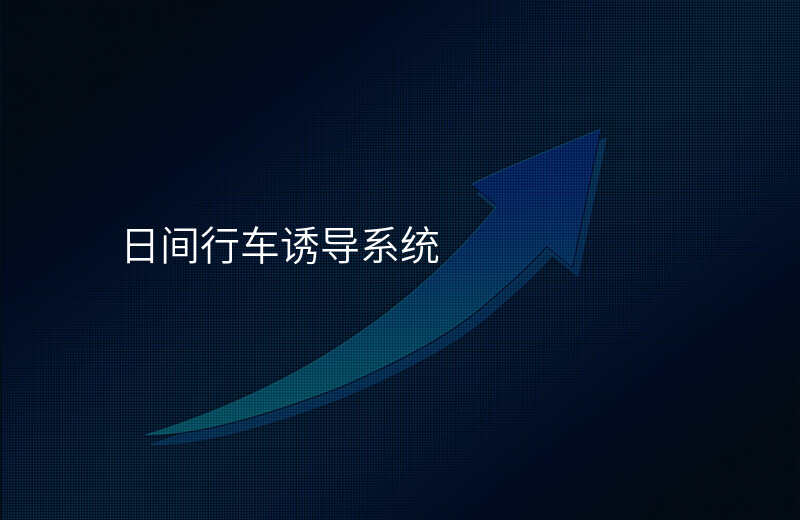  日间行车诱导系统